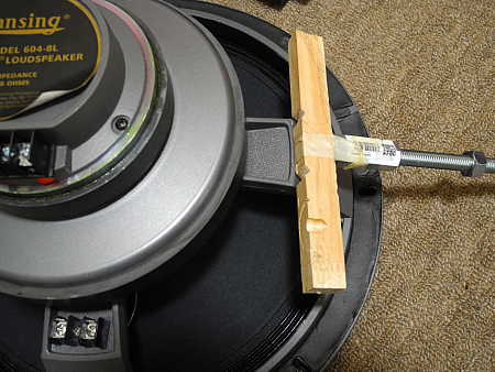 ALTEC 604-8LのVC擦れ修理 ALTEC 604-8LのVC擦れ修理